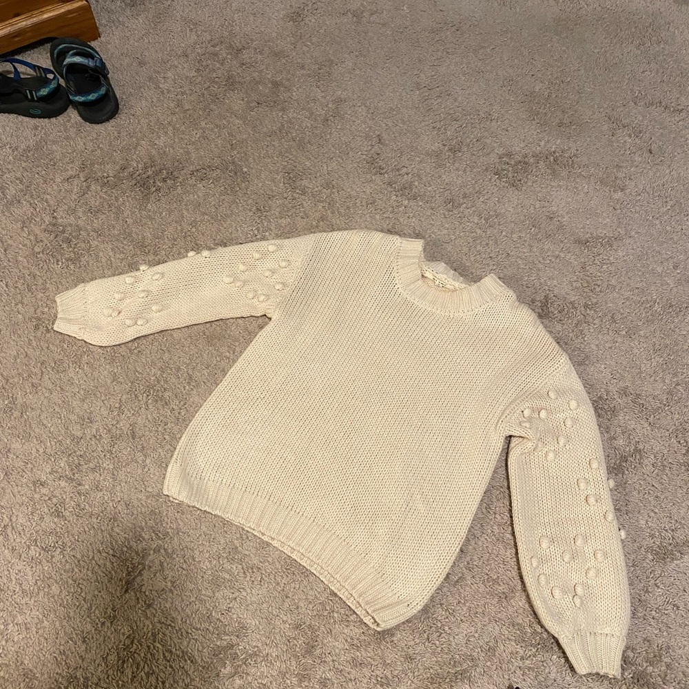 White sweater